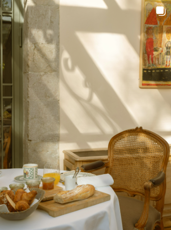 Hostellerie de l'Abbaye de la Celle - Publication Instagram