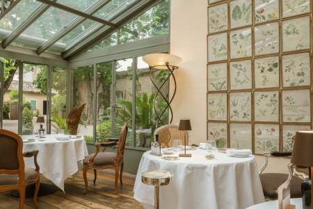 Hostellerie de l’Abbaye de la Celle - Hôtel 5 étoiles Var - Véranda